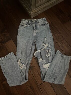 pacsun light wash 90’s boyfriend jeans
